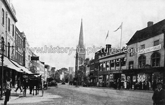 The High Street, Colchester, Essex. c.1906